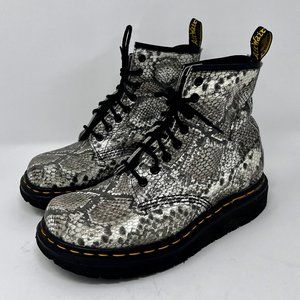 Dr. Martens Made in England Rare Snakeskin Boots